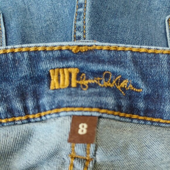Kut from the Kloth Womens Medium Blue Wash Denim Size 8 - Picture 11 of 14